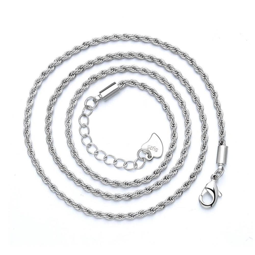Italian Silver Rope Chain